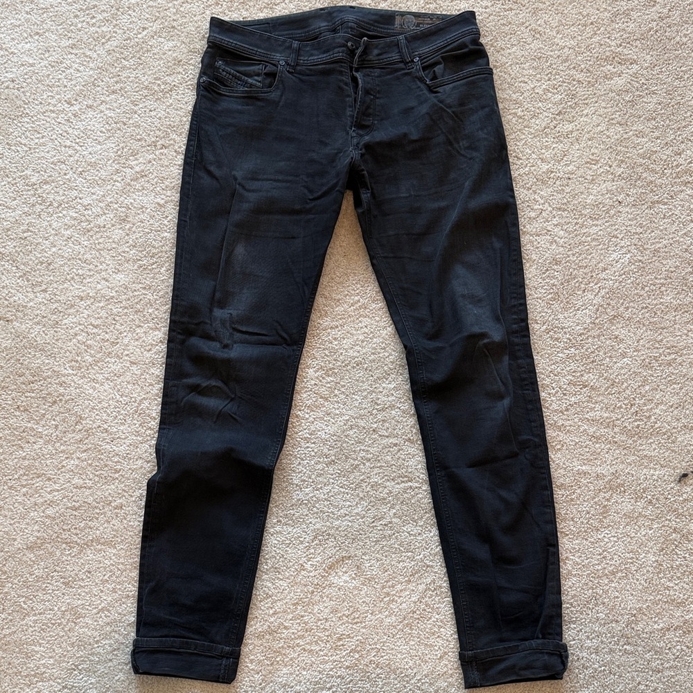 Black diesel Skinny Jeans